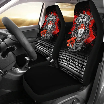 Maori 2021 Car Seat Covers Purple Aotearoa Tattoo