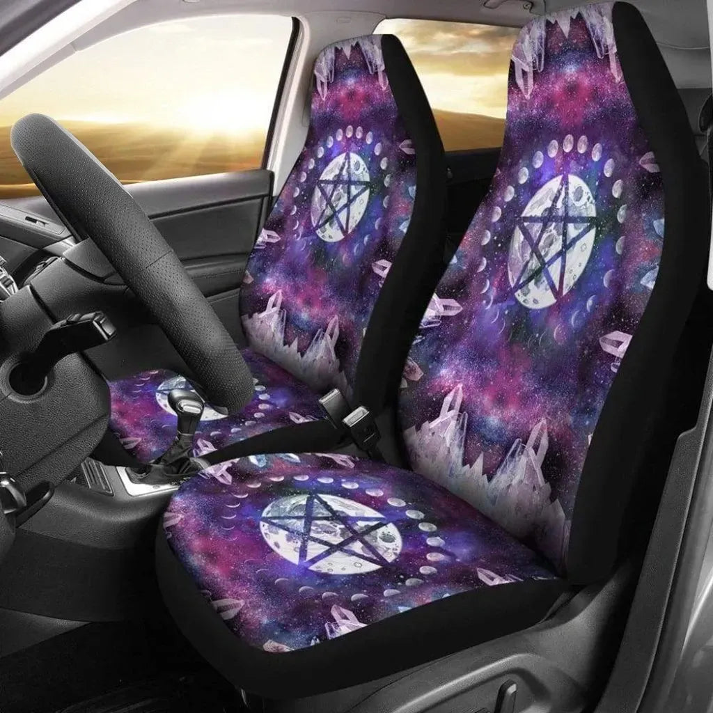 Maori 2021 Car Seat Covers Purple Aotearoa Tattoo