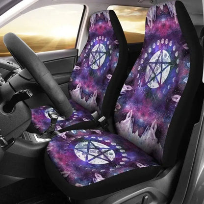 Maori 2021 Car Seat Covers Purple Aotearoa Tattoo