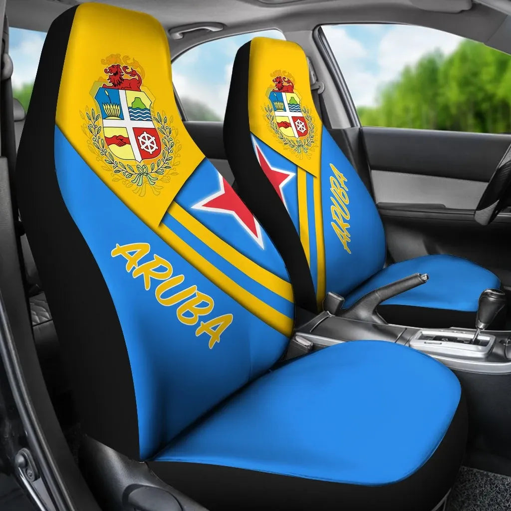 Aruba Car Seat Covers Aruba Coat Of Arms