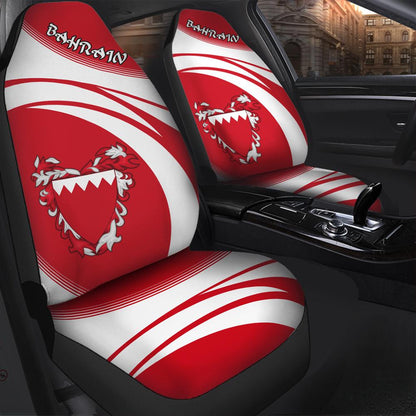 Bahrain Coat Of Arms Car Seat Cover Cricket W