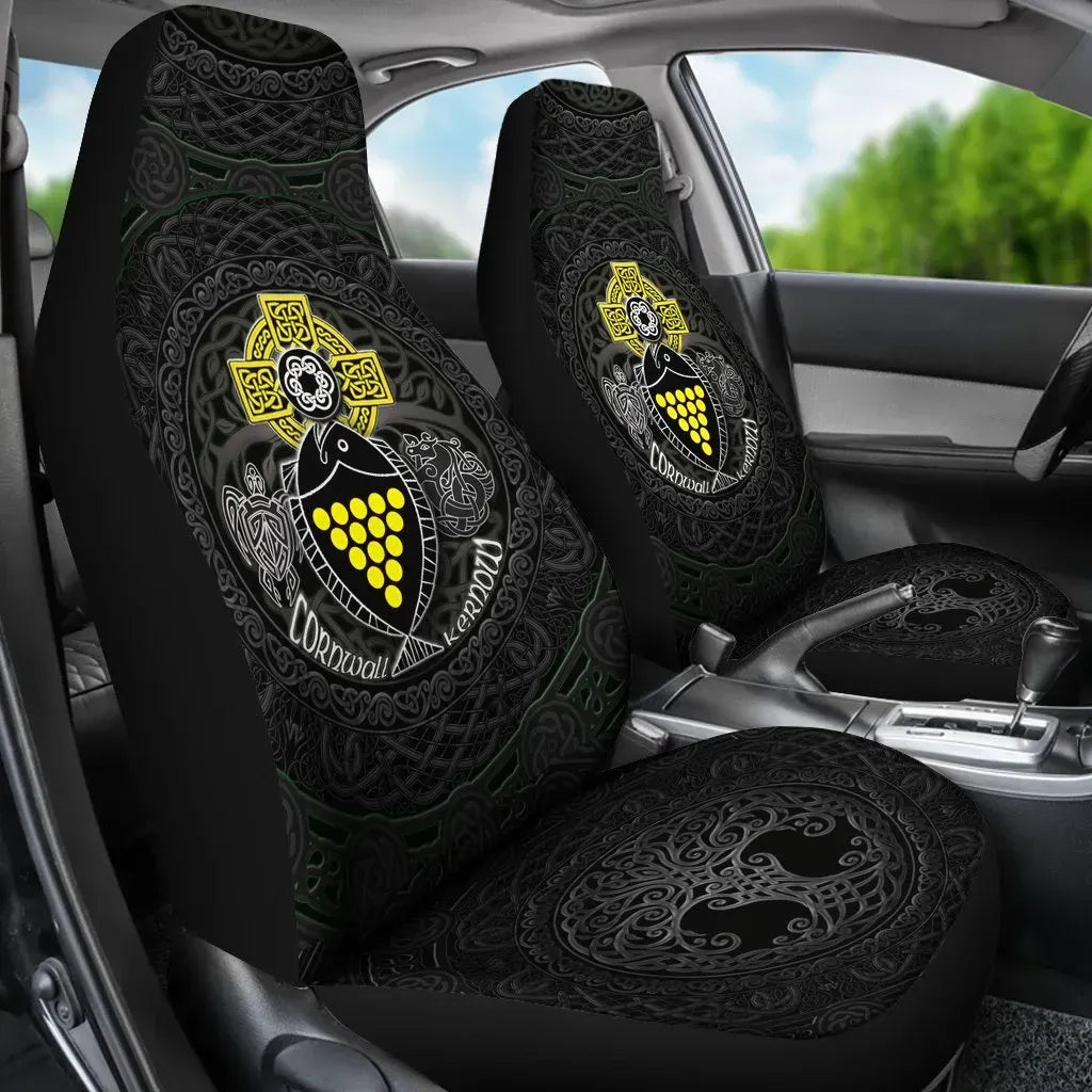 Maori 2021 Car Seat Covers Purple Aotearoa Tattoo