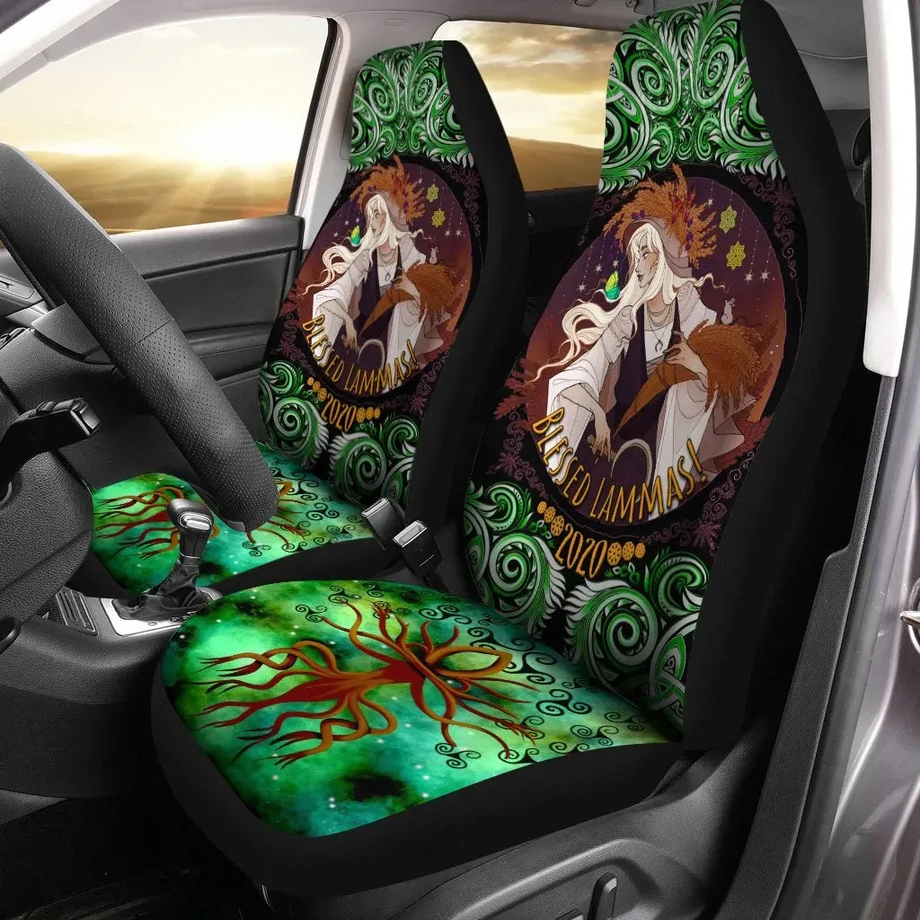 Maori 2021 Car Seat Covers Purple Aotearoa Tattoo