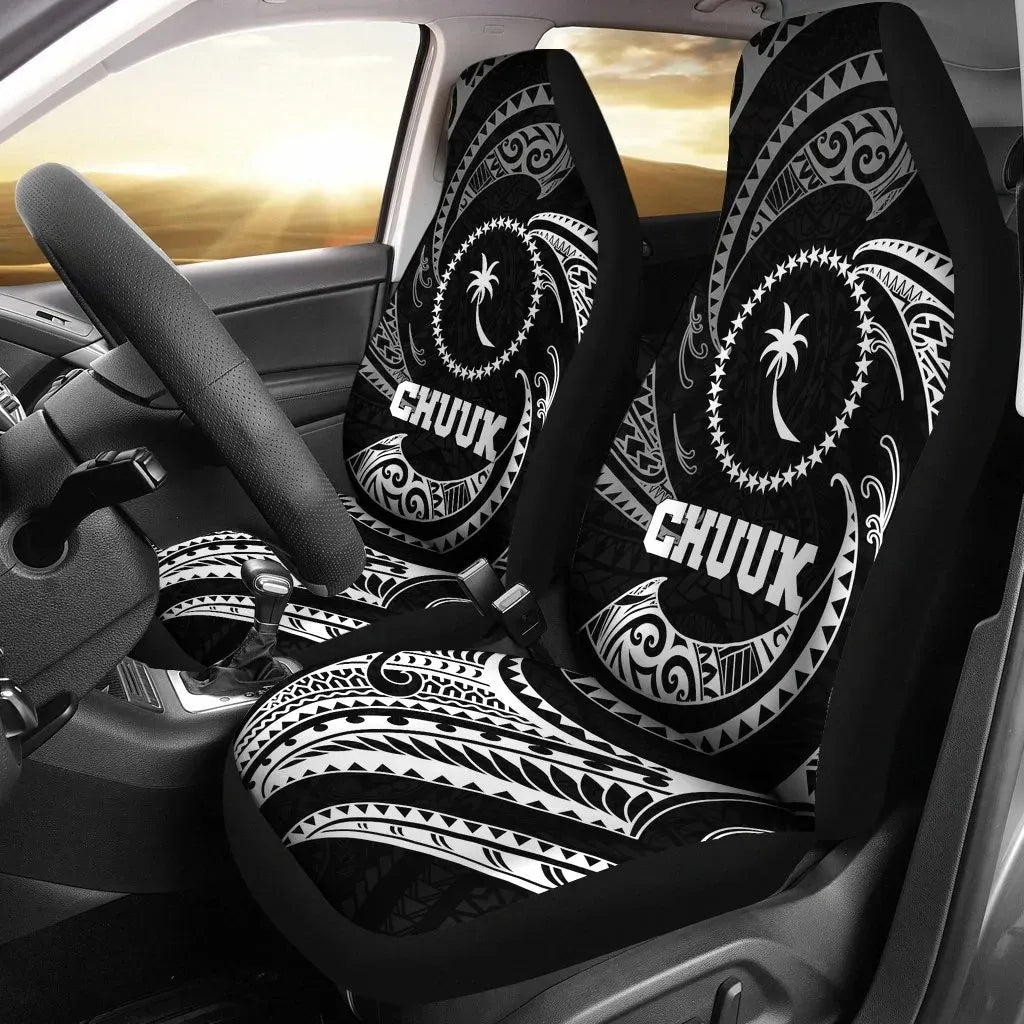 Maori 2021 Car Seat Covers Purple Aotearoa Tattoo