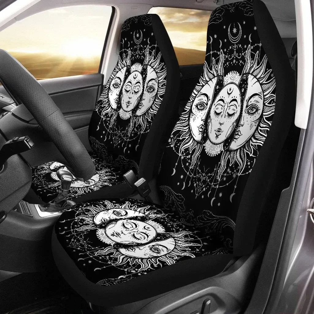 Maori 2021 Car Seat Covers Purple Aotearoa Tattoo