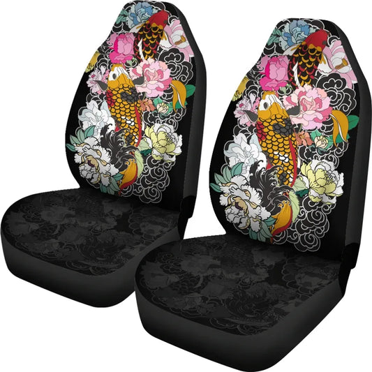 Maori 2021 Car Seat Covers Purple Aotearoa Tattoo