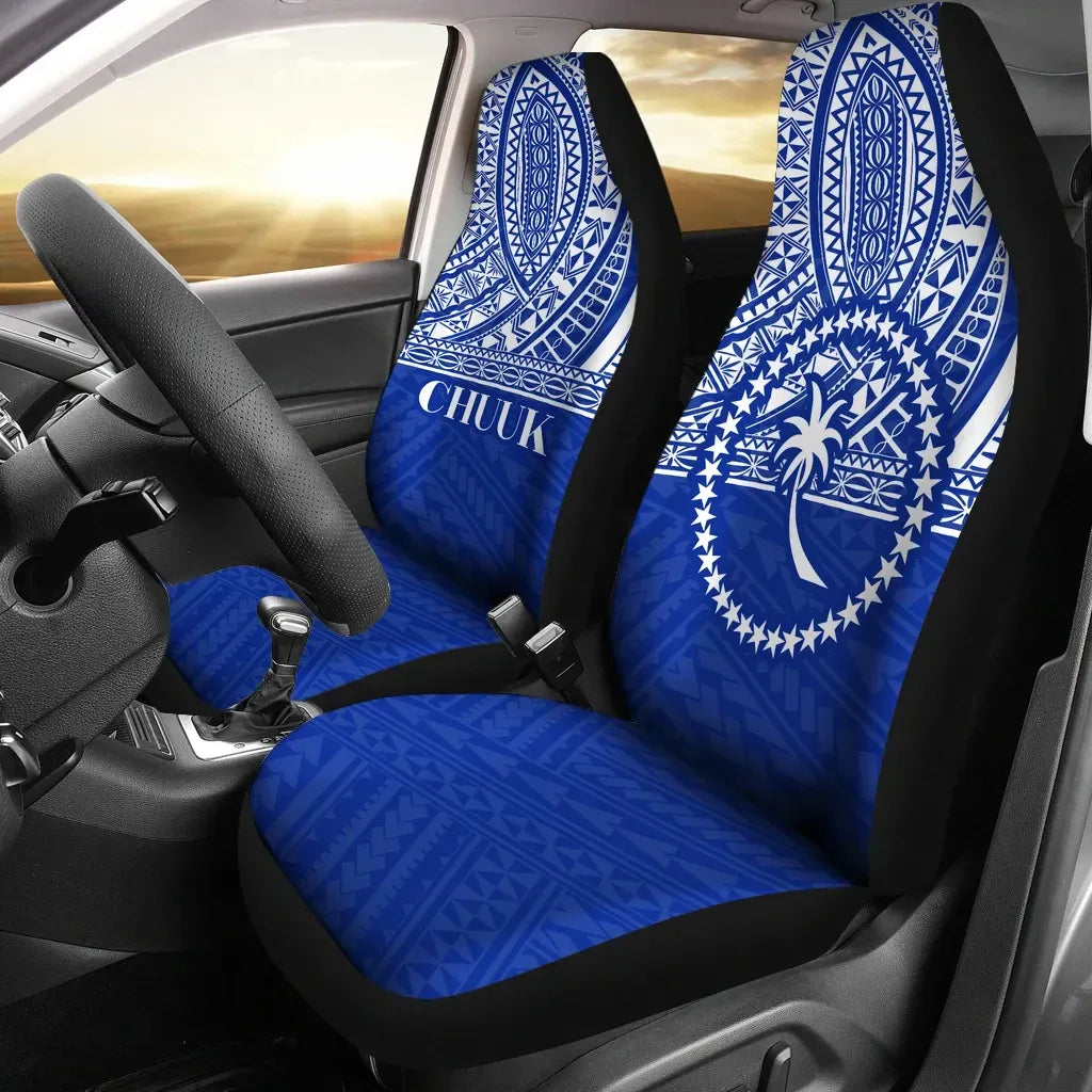 Maori 2021 Car Seat Covers Purple Aotearoa Tattoo