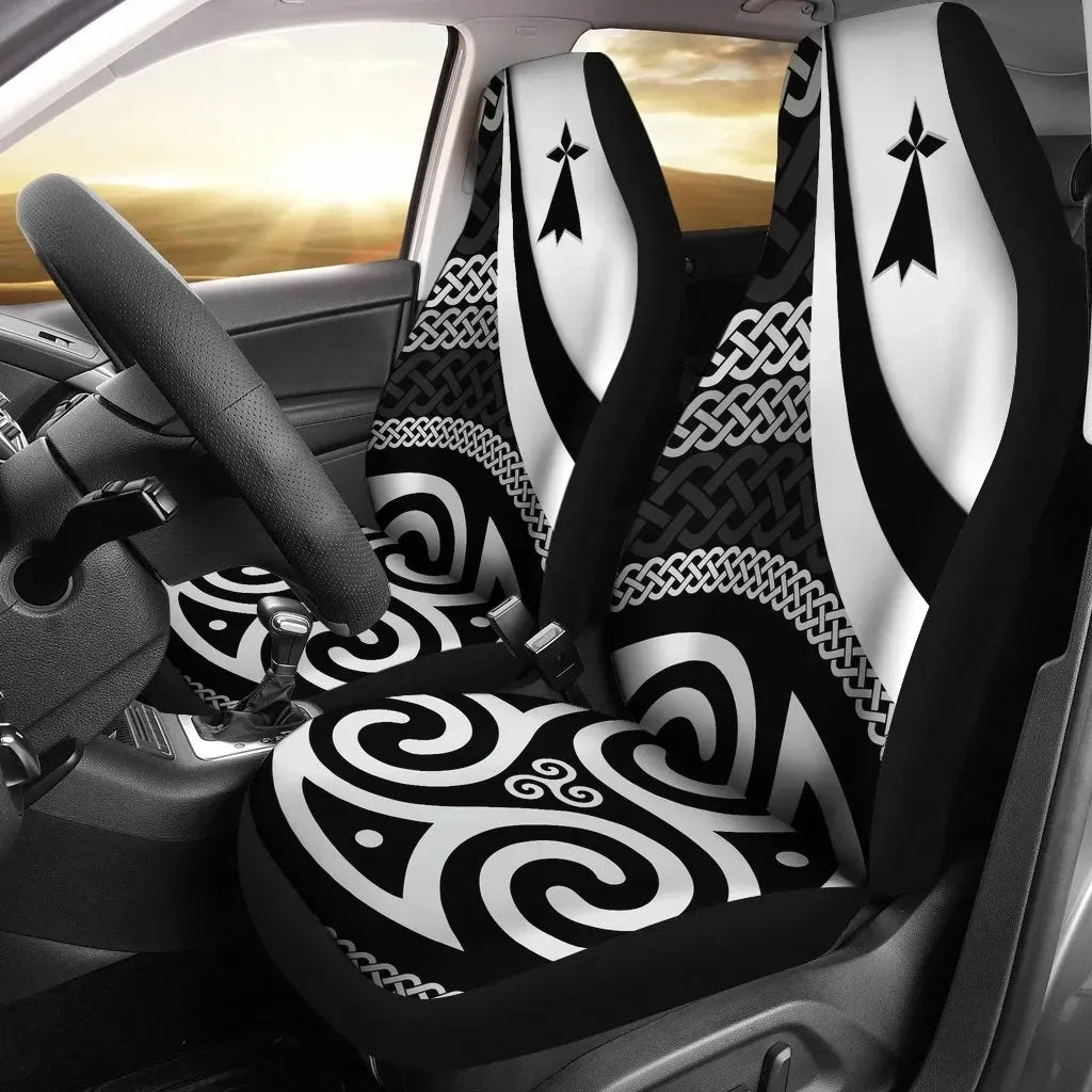 Maori 2021 Car Seat Covers Purple Aotearoa Tattoo