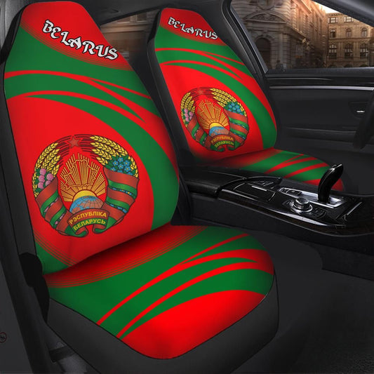 Belarus Coat Of Arms Car Seat Cover Cricket W