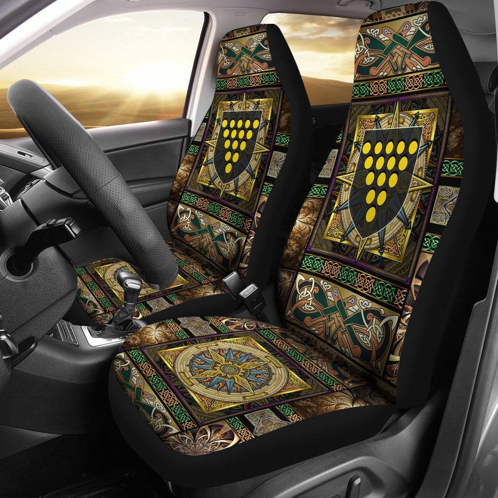 Maori 2021 Car Seat Covers Purple Aotearoa Tattoo