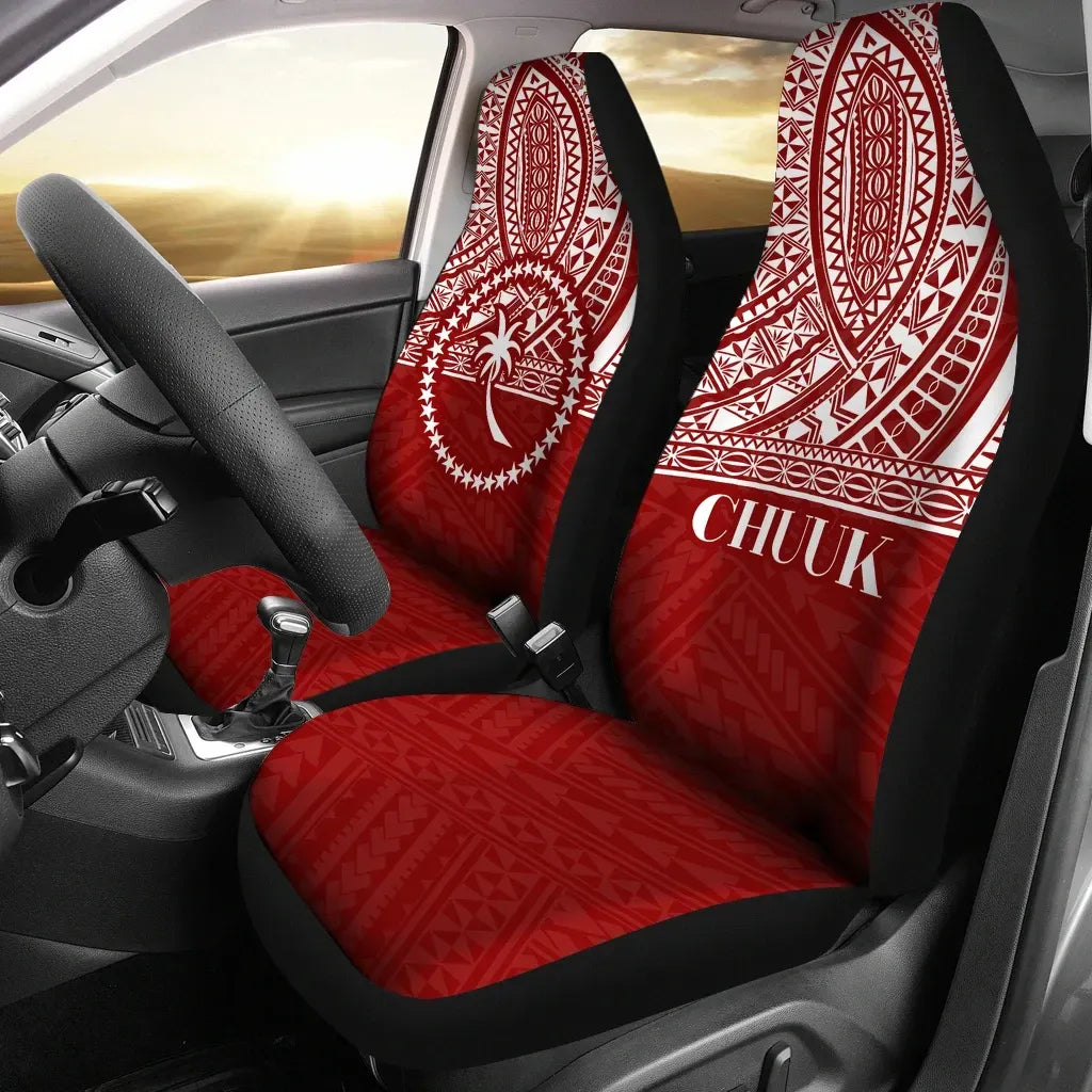 Maori 2021 Car Seat Covers Purple Aotearoa Tattoo