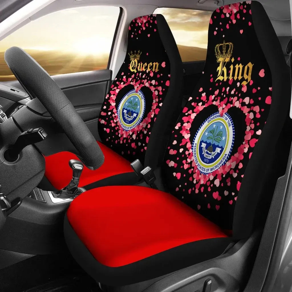 Maori 2021 Car Seat Covers Purple Aotearoa Tattoo