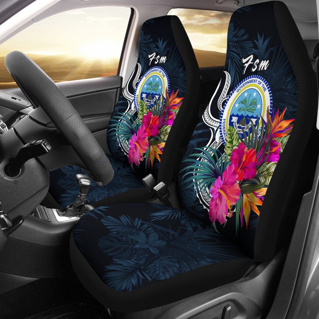 Maori 2021 Car Seat Covers Purple Aotearoa Tattoo