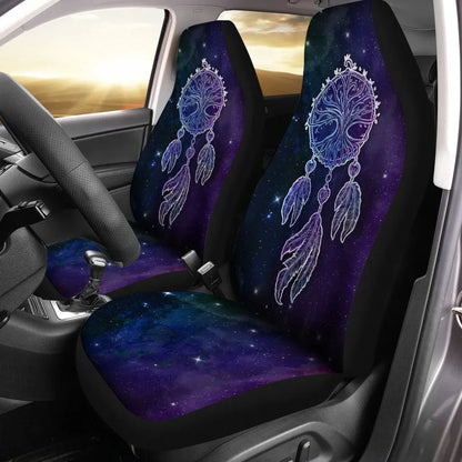 Maori 2021 Car Seat Covers Purple Aotearoa Tattoo