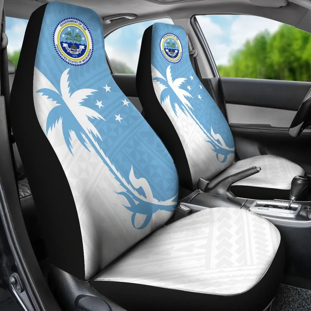 Federated States Of Micronesia Coconut Car Seat Covers