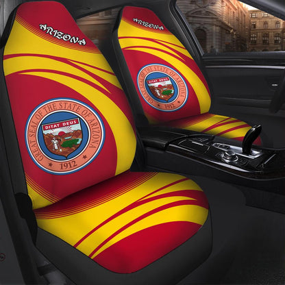 Arizona Coat Of Arms Car Seat Cover Cricket W