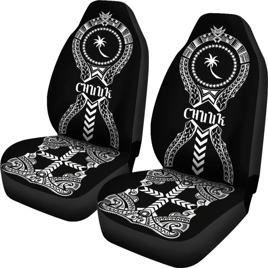 Chuuk Car Seat Covers Micronesian Tribal