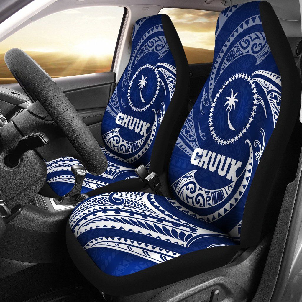 Maori 2021 Car Seat Covers Purple Aotearoa Tattoo