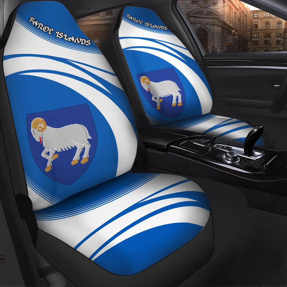 Faroe Islands Coat Of Arms Car Seat Cover Cricket W