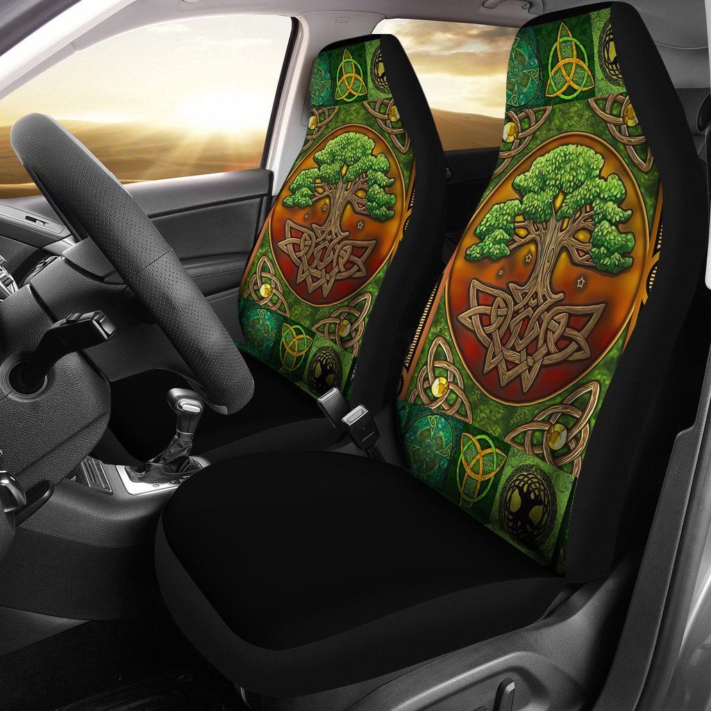 Maori 2021 Car Seat Covers Purple Aotearoa Tattoo
