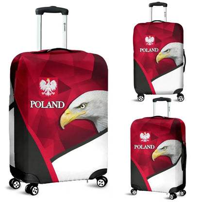 Poland Luggage Covers White Eagle Version
