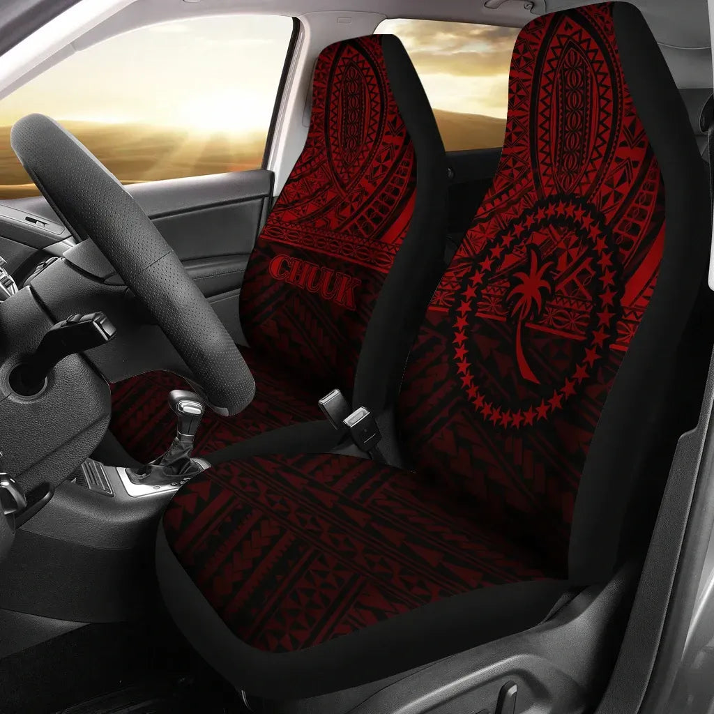 Maori 2021 Car Seat Covers Purple Aotearoa Tattoo