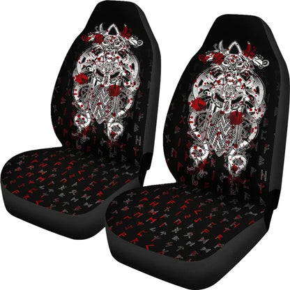Fenrir & Tyr Tattoo Blood Car Seat Covers
