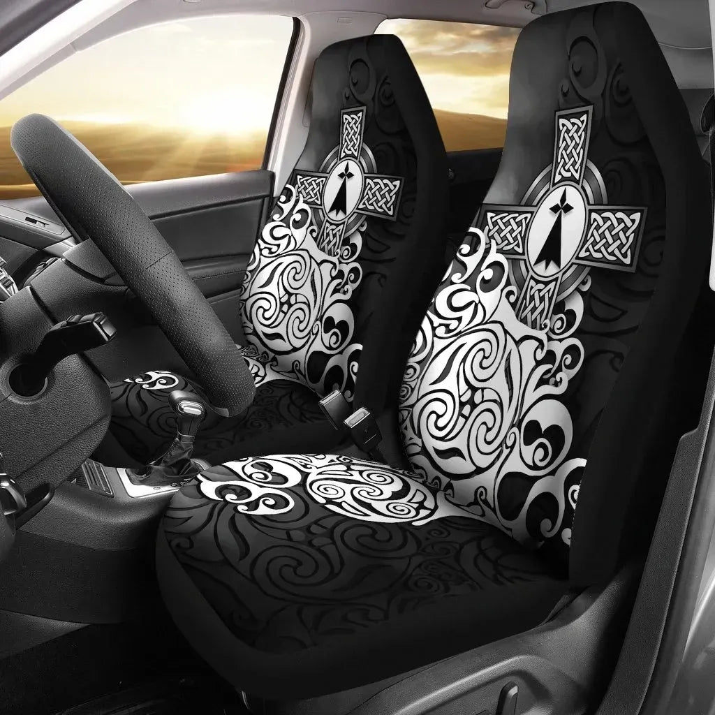 Maori 2021 Car Seat Covers Purple Aotearoa Tattoo