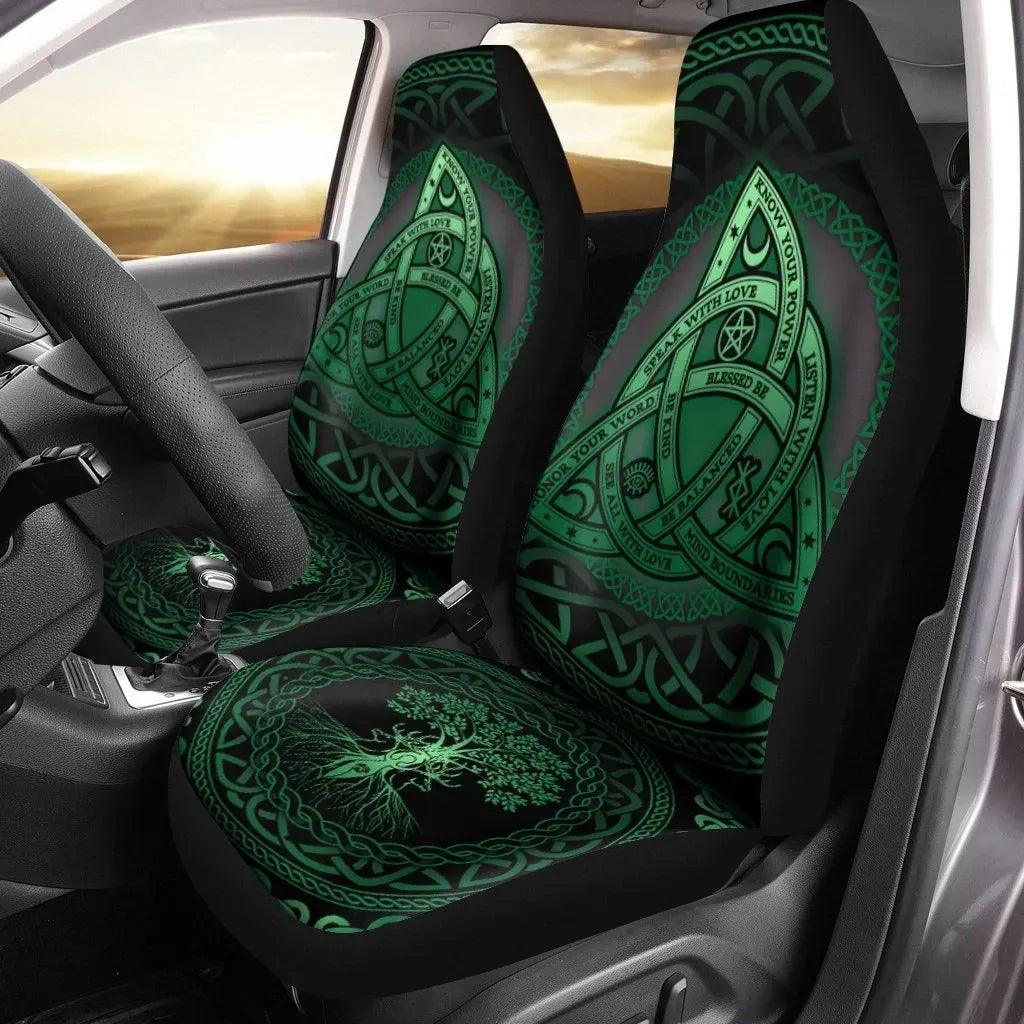 Maori 2021 Car Seat Covers Purple Aotearoa Tattoo