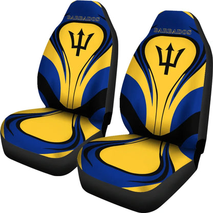 Barbados Flag Car Seat Covers Cannon Style Bn101