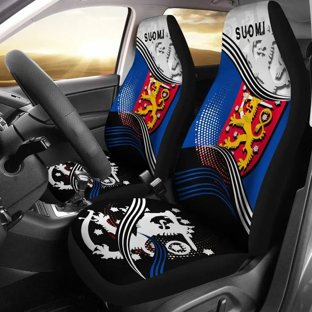 Maori 2021 Car Seat Covers Purple Aotearoa Tattoo
