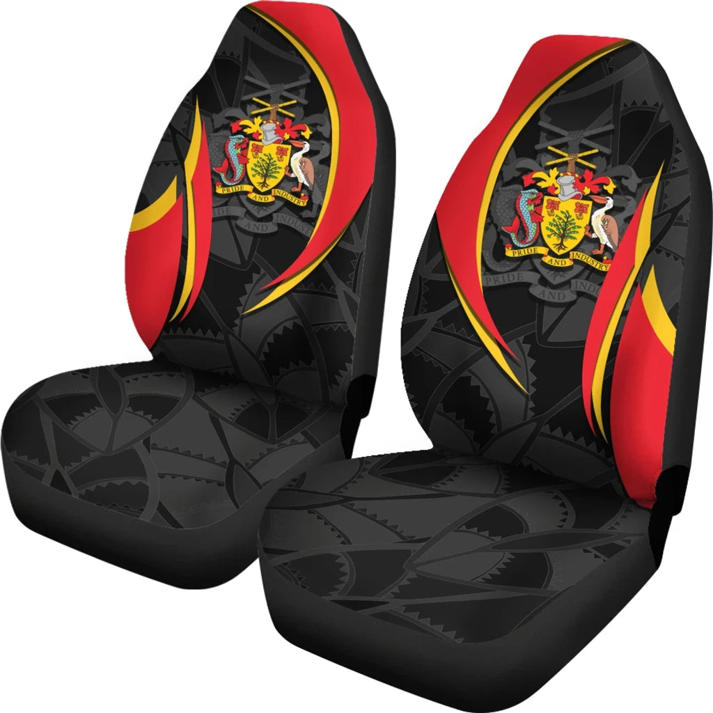 Barbabos Car Seat Covers Barbadian Spirit Red