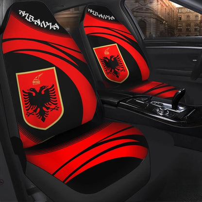 Albania Coat Of Arms Car Seat Cover Cricket W