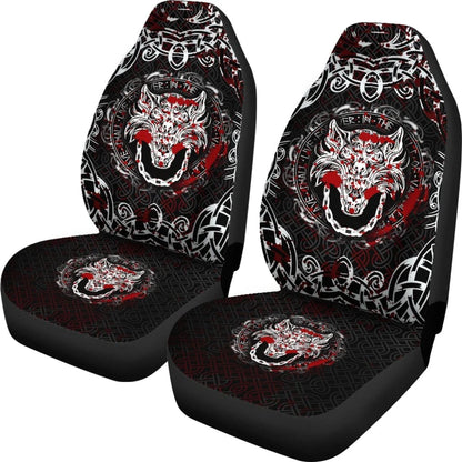 Car Seat Covers Fenrir Viking Blood 3D
