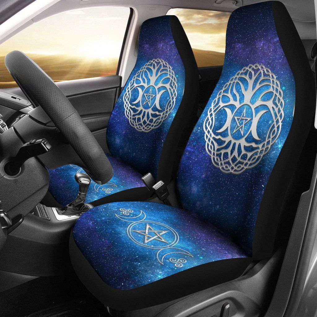 Maori 2021 Car Seat Covers Purple Aotearoa Tattoo