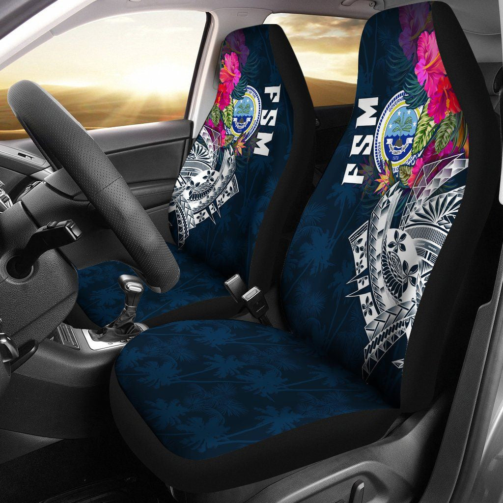 Maori 2021 Car Seat Covers Purple Aotearoa Tattoo