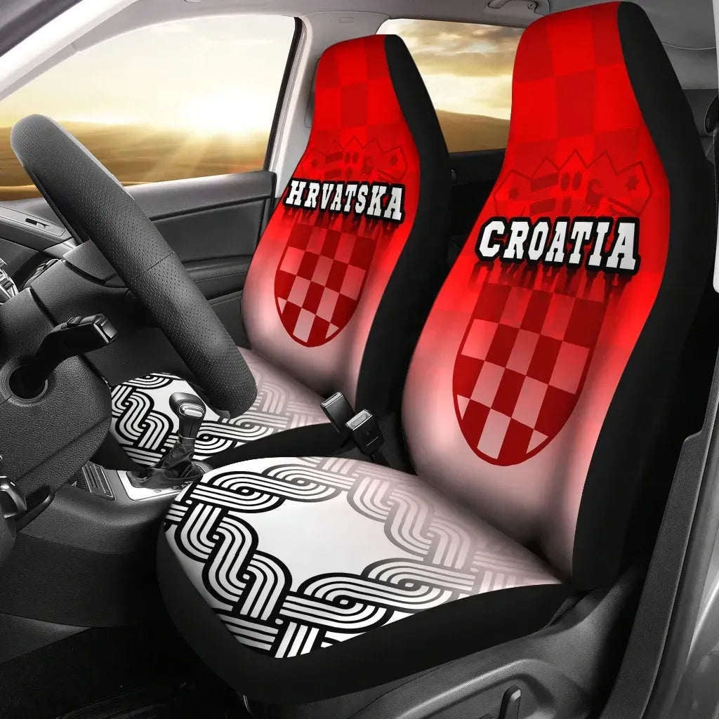 Maori 2021 Car Seat Covers Purple Aotearoa Tattoo