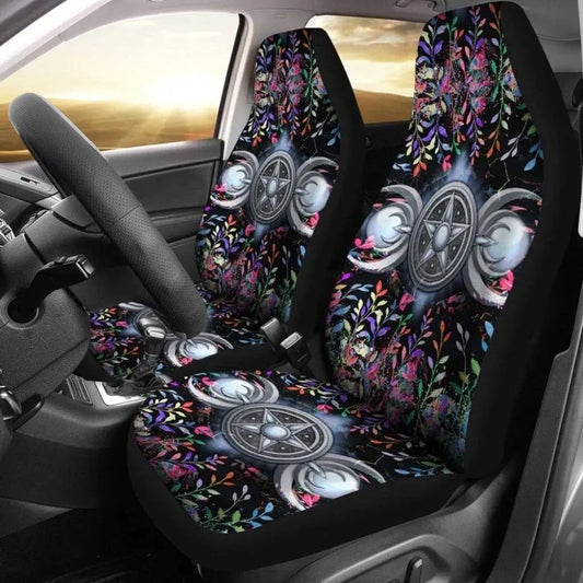 Maori 2021 Car Seat Covers Purple Aotearoa Tattoo