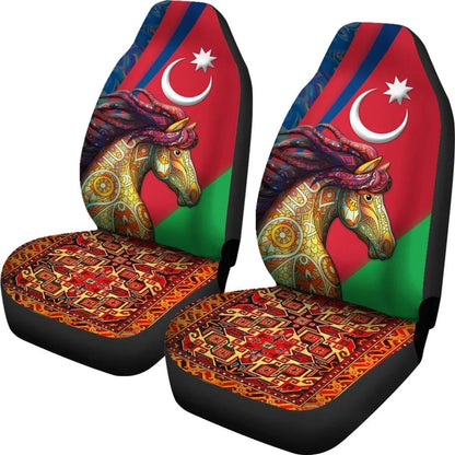 Azerbaijan Pride And Heritage Car Seat Covers Happy Independence Day