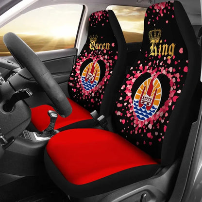 Maori 2021 Car Seat Covers Purple Aotearoa Tattoo