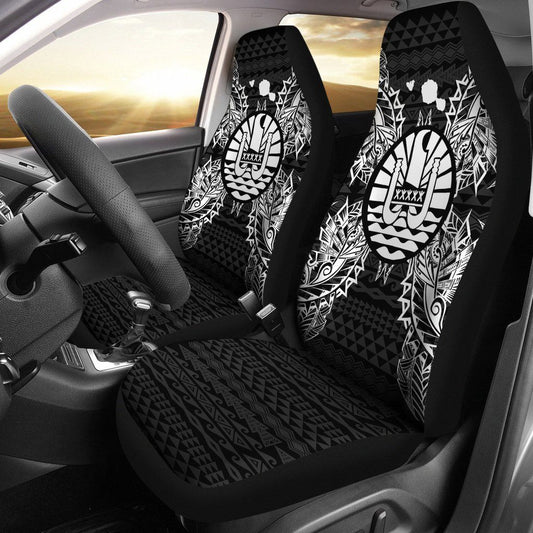 Maori 2021 Car Seat Covers Purple Aotearoa Tattoo