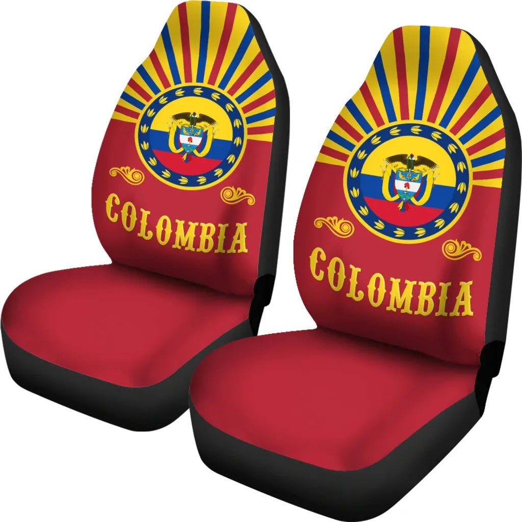 Colombia Coat Of Arms Car Seat Covers