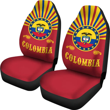 Colombia Coat Of Arms Car Seat Covers