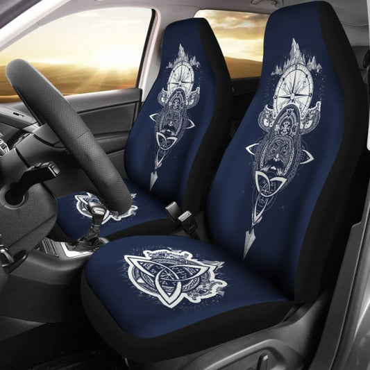Maori 2021 Car Seat Covers Purple Aotearoa Tattoo