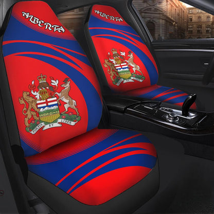 Alberta Coat Of Arms Car Seat Cover Cricket W