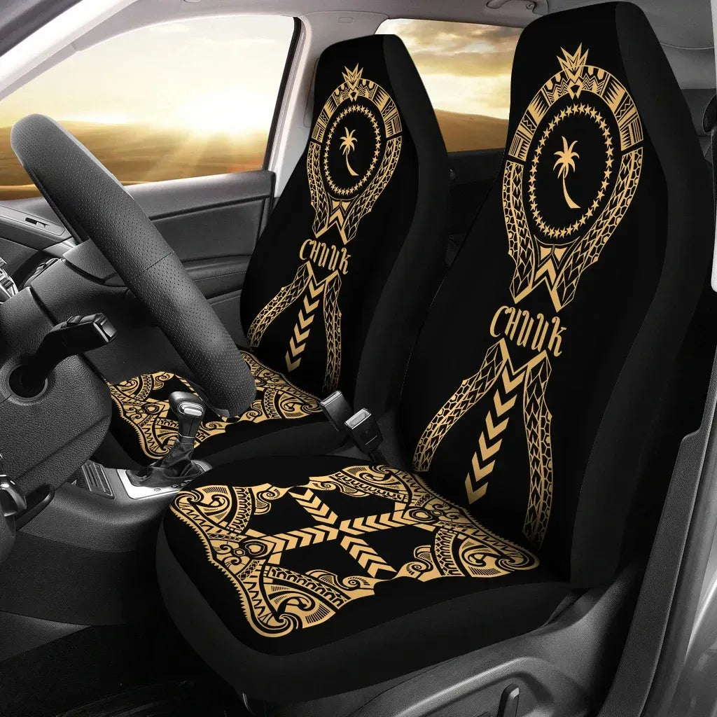 Maori 2021 Car Seat Covers Purple Aotearoa Tattoo