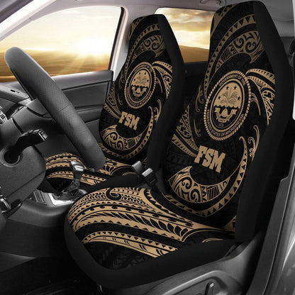 Maori 2021 Car Seat Covers Purple Aotearoa Tattoo