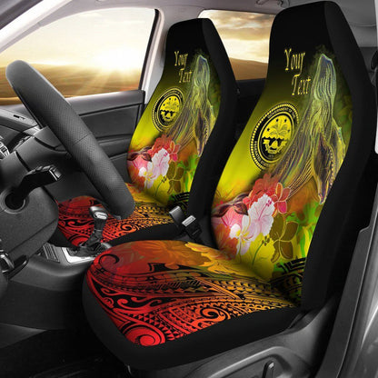 Maori 2021 Car Seat Covers Purple Aotearoa Tattoo