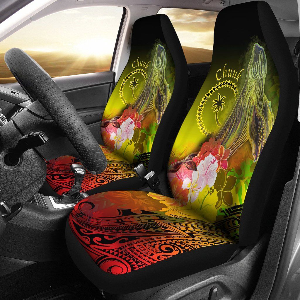 Maori 2021 Car Seat Covers Purple Aotearoa Tattoo