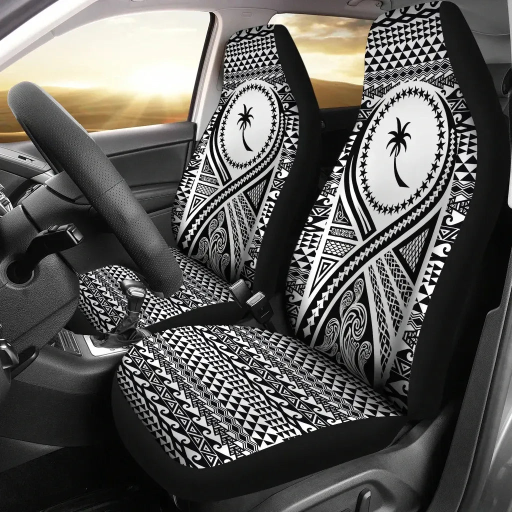Maori 2021 Car Seat Covers Purple Aotearoa Tattoo